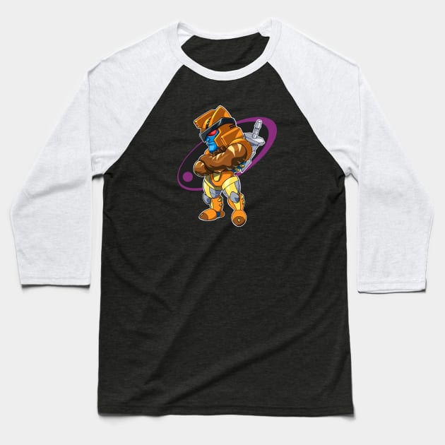 Chopper Face Baseball T-Shirt by ZeroMayhem